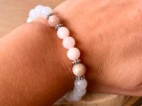 5€ Rabatt ARMBAND SONNENSTEIN MORGANIT JADE Handmade 8 mm Nordrhein-Westfalen - Havixbeck Vorschau