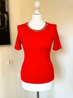 Karen Millen T-shirt S Rot mit Kette Designer Nordrhein-Westfalen - Paderborn Vorschau