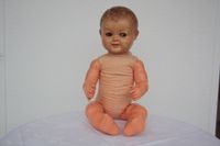 Babypuppe ca. 51 cm Vintage 60er 70er bewegliche Glasaugen DDR Berlin - Hohenschönhausen Vorschau