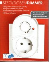 Dimmer - Steckdose - Steckdosendimmer unbenutzt OVP 5,50 € Nordrhein-Westfalen - Overath Vorschau