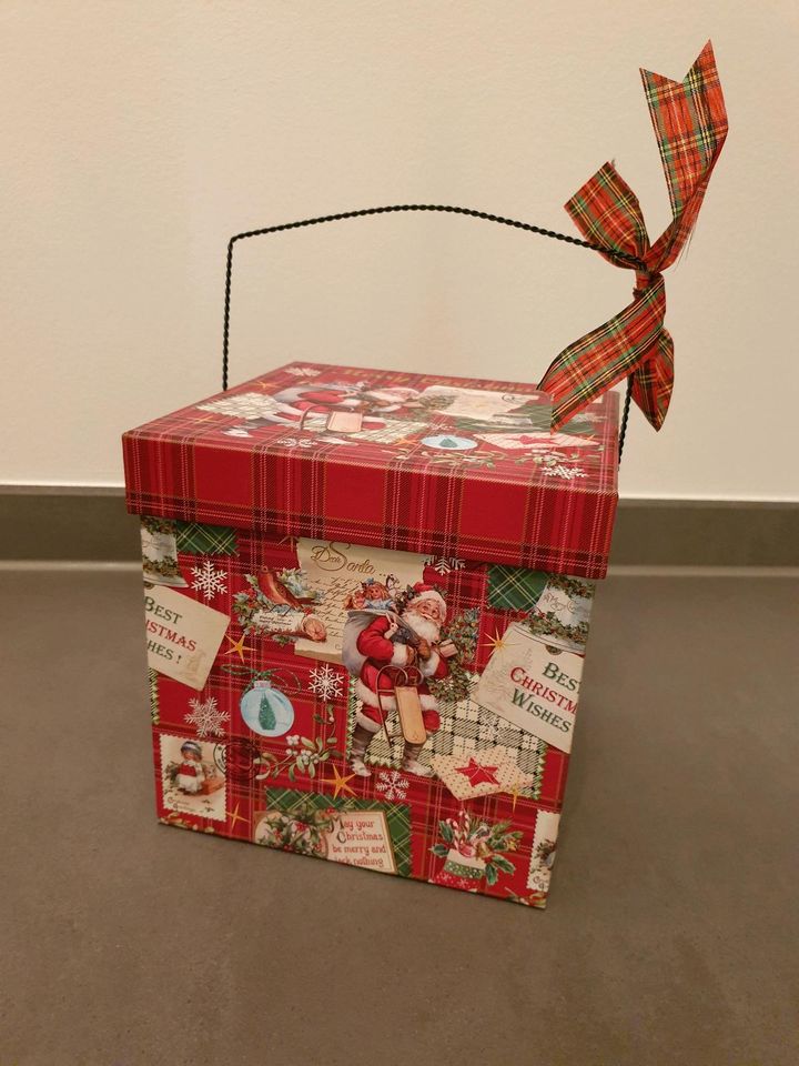 Tolle neue Deko Box, Geschenkebox, Geschenkverpackung Weihnachten in Wiesbaden