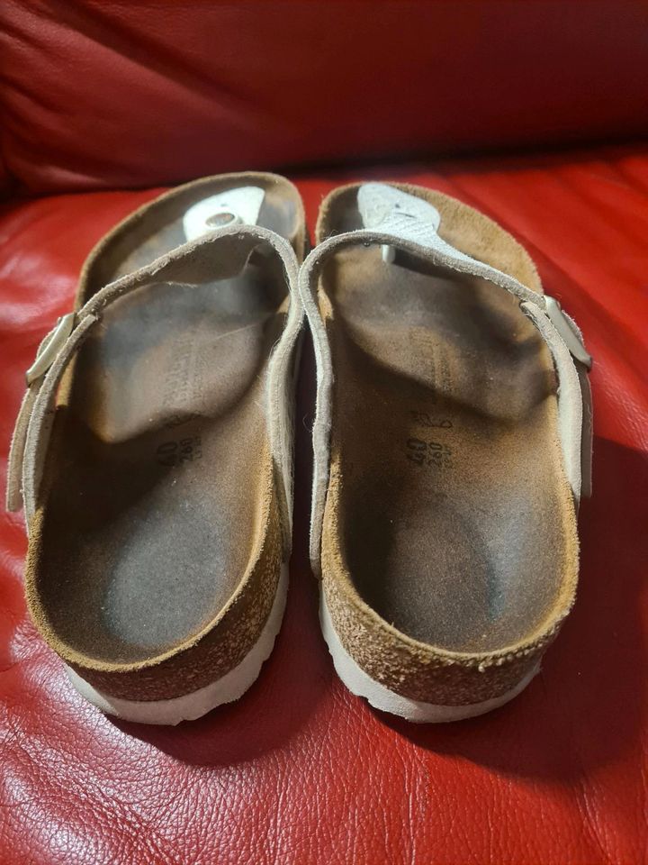 Birkenstock Gizeh Shiny Snake Gr. 40 Inklusive Versand in Langenfeld