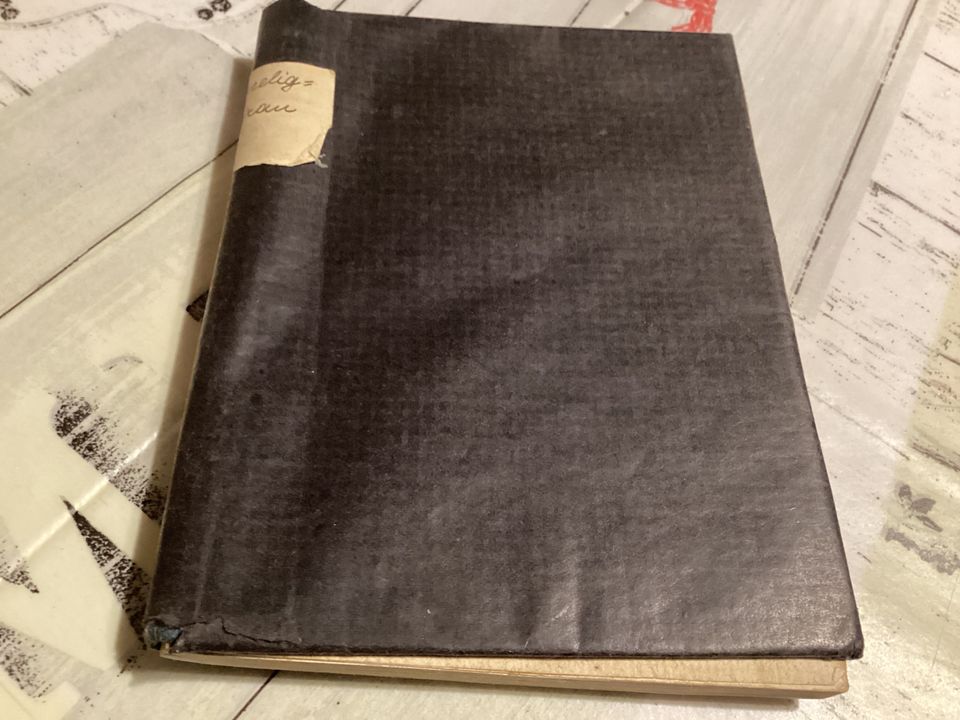 Taschenbuch von 1924, „ die allerheiligste Jungfrau“ in Grafling