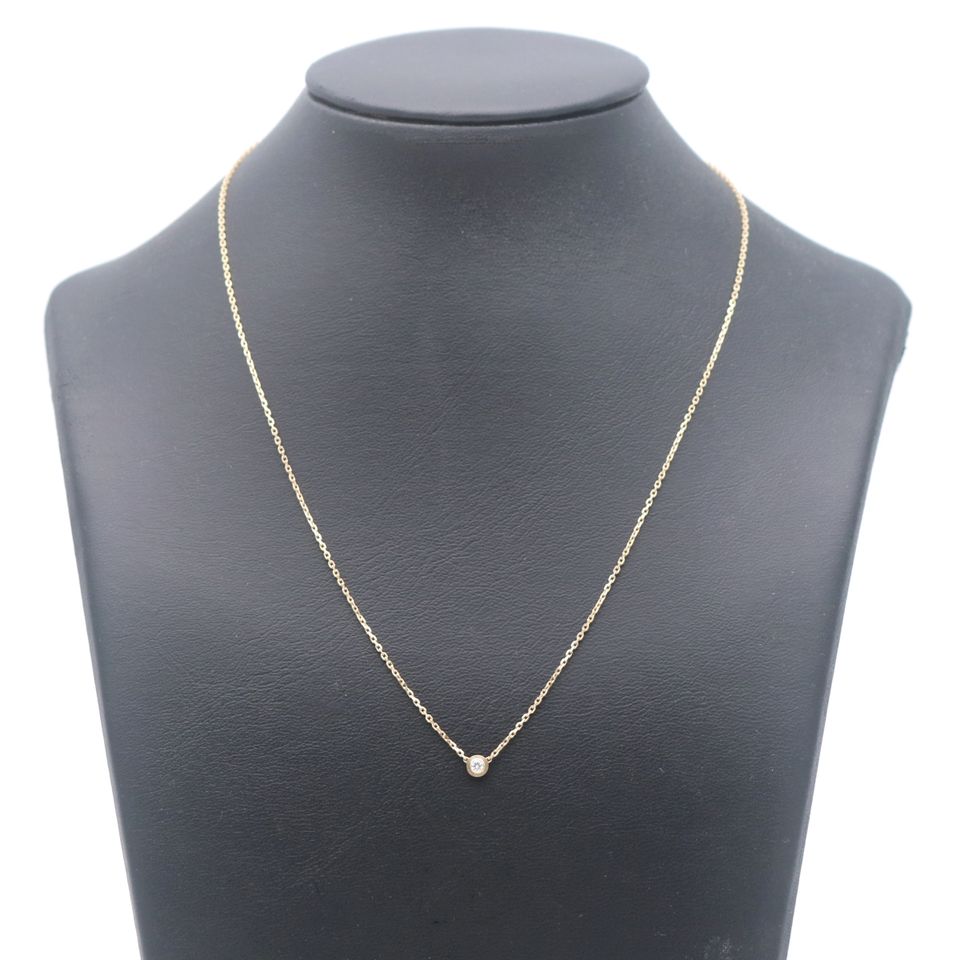 Cartier D'Amour Gold Collier 750 18 Kt Gelbgold Brillant 0,04 Ct in Köln