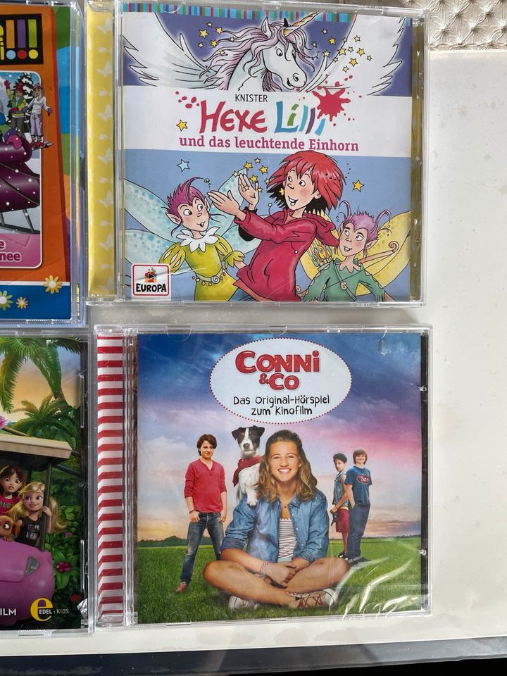 Cd-Mädchen Paket Barbie Conni Hexe Lilli 3!!! in Wertingen