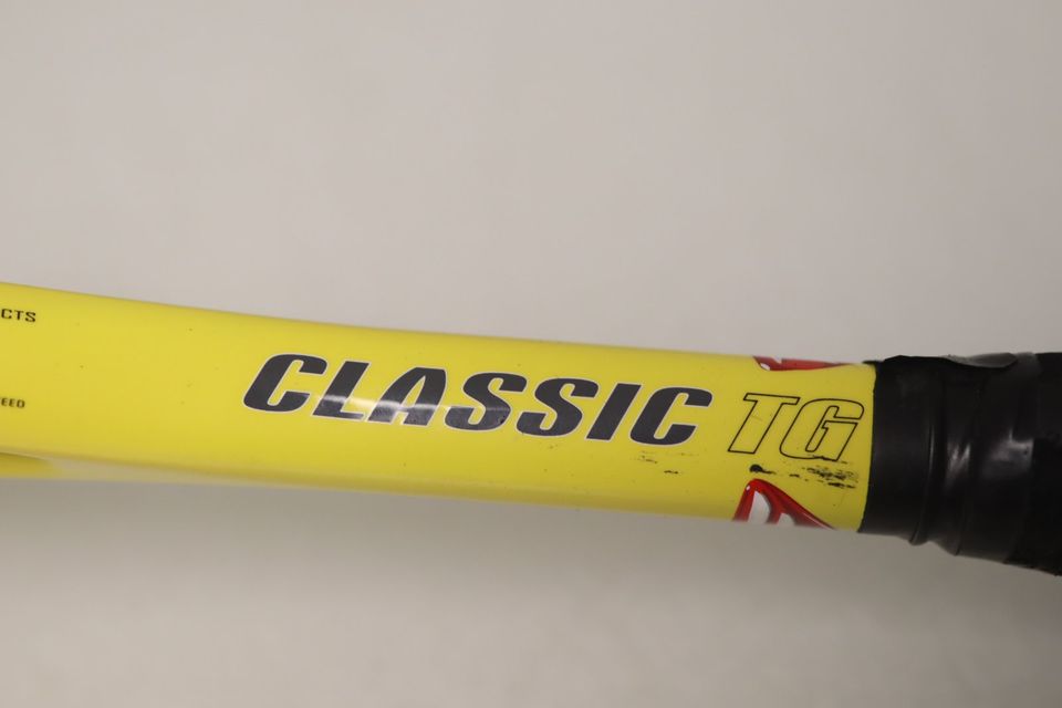 Tecnifibre Squaschschläger Gelb Schwarz, Classic TG in Hückelhoven