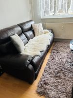 3+2-Sitzer-Sofa/Couch aus Leder mit elektrischer Relaxfunktion Thüringen - Erfurt Vorschau