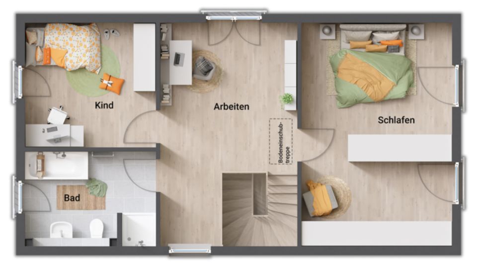 Rosendahl: Modernes Familienhaus mit Klinker inkl. Grundstück in Rosendahl