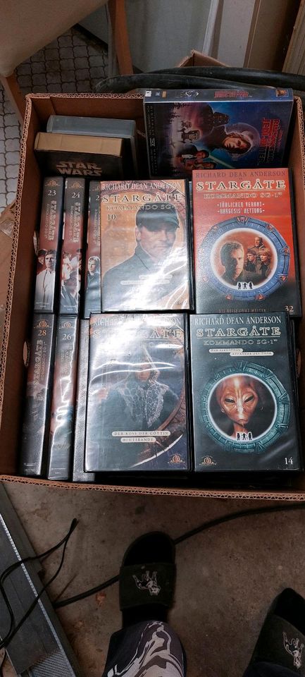 VHS Kasetten Sammlung Stargate Filme in Kerzenheim