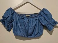 Denim off-the-shoulder crop top Hessen - Neu-Anspach Vorschau