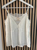 H&M Top wollweiß Gr. 38 Spitze Bremen - Vegesack Vorschau