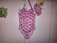 Color Kids Neckholder Badeanzug mit Haarband Bandana Gr.140 pink Mecklenburg-Vorpommern - Wismar Vorschau