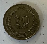 Singapurer Münze 20 cent 1973 Duisburg - Homberg/Ruhrort/Baerl Vorschau