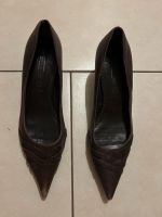 Leder Pumps braun 38/39 Deichmann high heels Nordrhein-Westfalen - Siegburg Vorschau