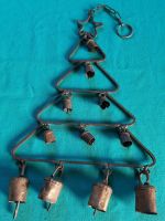 Weihnachten Schmuck Tannenbaum Glocken shabby look Nordrhein-Westfalen - Hüllhorst Vorschau