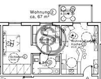 Neubau-Erstbezug im WIRSBERGQUARTIER: 3-Zimmer-Erdgeschosswohnung (ca. 67 m² Wohnfl.) mit Balkon, PKW-Stellplatz, Kellerabteil & Aufzug Bayern - Wirsberg Vorschau