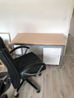 Büro komplett Set | Schreibtisch | Schreibtisch Stuhl | Rollwagen Nordrhein-Westfalen - Arnsberg Vorschau