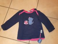 Pullover Sigikid Katze mit Maus in Gr. 80 Hessen - Bad Vilbel Vorschau