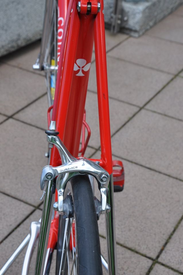 Colnago Master Piu, RH 61, Ferrarirot und Chrom in Heilbronn