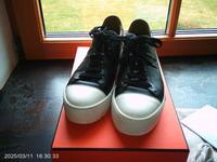 Hermes Sneakers Voltage wNeu Gr. 38 schwarz Leder Bayern - Straubing Vorschau
