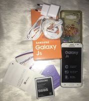 Samsung Galaxy J5 8GB in weiß mit Zubehör Baden-Württemberg - Buchen (Odenwald) Vorschau