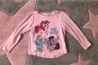 H&M Langarmshirt Longsleeve Shirt 92 My Little Pony Glitzer Baden-Württemberg - Karlsdorf-Neuthard Vorschau