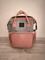 Wickeltasche, Rucksack, Baby Rosa/Grau Nordrhein-Westfalen - Kamen Vorschau