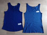 NEU mit Etikett - 2x Tank Top in Blau Größe S & XS 100% Baumwolle Sachsen - Radeberg Vorschau