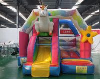 Hüpfburg Slide Cambo Einhorn Mieten 5x4x3,2m Duisburg - Meiderich/Beeck Vorschau