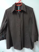Cecil  Bluse  petrol Nadelstreifen Gr L  u.w.  Hemdblusen + Jeans Nordrhein-Westfalen - Verl Vorschau
