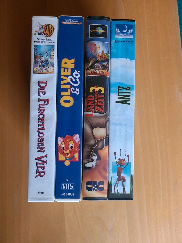 Die furchtlosen Vier VHS und 3 weitere VHS in Delmenhorst