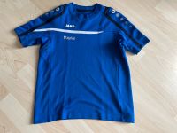 Blaues Sportshirt Jako Gr.128 Maurice mit Aufdruck Baden-Württemberg - Waldachtal Vorschau