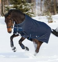 Regendecke Horseware Amigo Bravo navy UVP 157,95 bei uns 135.- 115,125,130,140,145,155,160 mit Linersystem für weitere Unterdecke oder Halsteil, 1200Den robust, wasserdicht, winddicht AARA41 Nordrhein-Westfalen - Kempen Vorschau