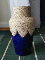 Blaue Porzellan Vase, mit Goldtönen verziert Niedersachsen - Göttingen Vorschau