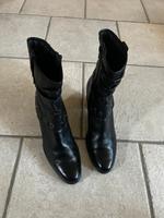 Stiefeletten Caprice Gr. 40,5 Echt Leder schwarz Nordrhein-Westfalen - Attendorn Vorschau