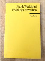 Frank Wedekind: Frühlings Erwachen; Reclam Nordrhein-Westfalen - Bergneustadt Vorschau