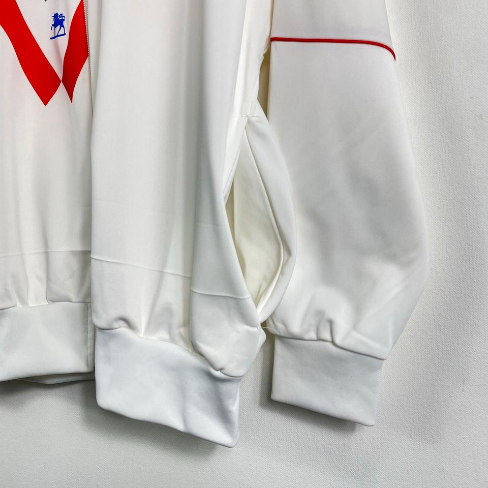 Vintage Italien Trainingsjacke Gr.54 Weiß Italia 90er 90s y2k in Gronau (Westfalen)