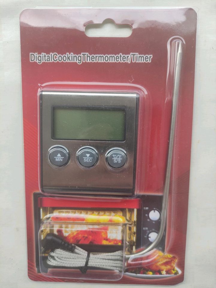 Digital Thermometer mit Timer und Alarm in Leipzig