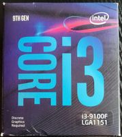 Intel Core i3-9100F Box Version - Unbenutzt Baden-Württemberg - Nehren Vorschau