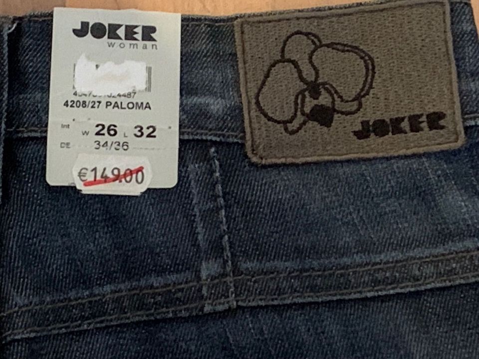 Neu! Jeans von Joker, Gr. 34/36, NP 149 Euro in Düsseldorf