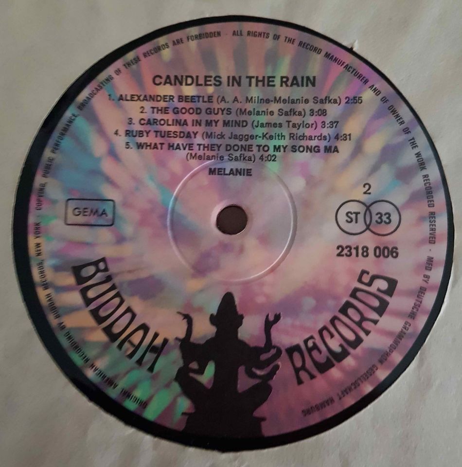 Vinyl LP Melanie - Candles In The Rain in Nürnberg (Mittelfr)