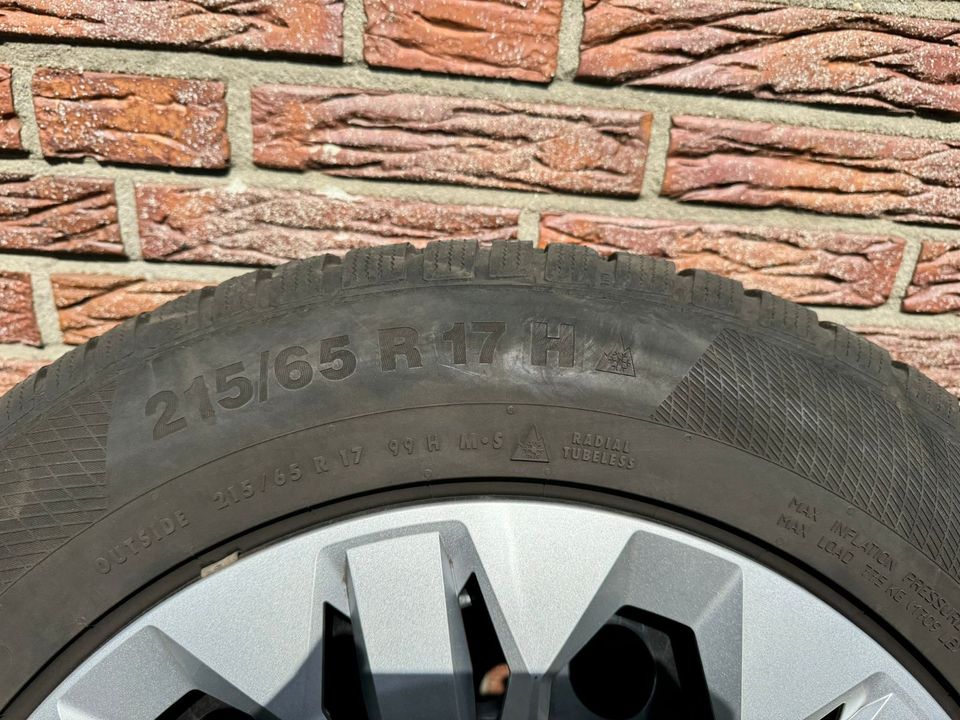 4x Continental WinterContact TS 850P 215/65 R17 99H AO wie NEU in Bergheim