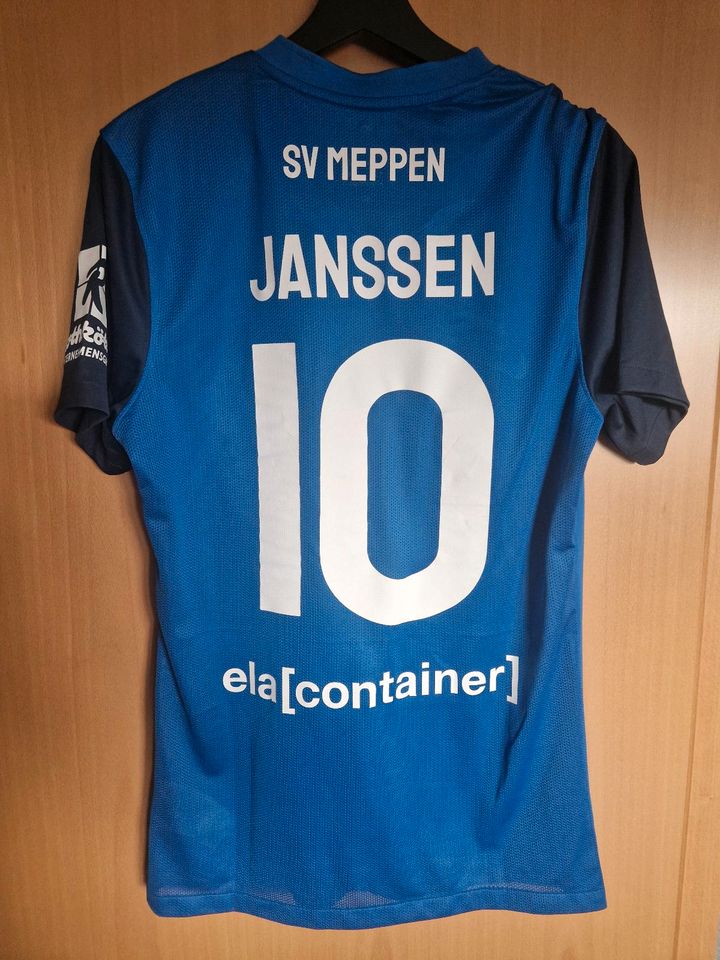 SV Meppen Trikot Marek Janssen 10 Größe M in Westoverledingen