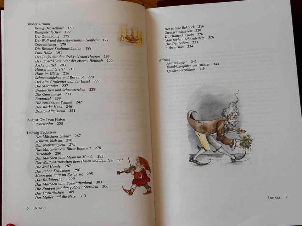 Buch „der goldene deutsche Märchenschatz“ in Bad Wimpfen