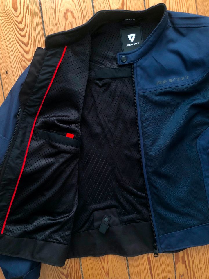 REV'IT ECLIPSE Motorradjacke XL XXL Blau inkl. Protektoren NEU ! in Hamburg