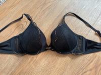 Hunkemöller Bügel BH 80B schwarz Glitzer Spitze Pailletten neu Hessen - Groß-Gerau Vorschau