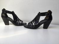 PAUL GREEN Sandalen Wedges Leder Gr. 38 Bayern - Ingolstadt Vorschau