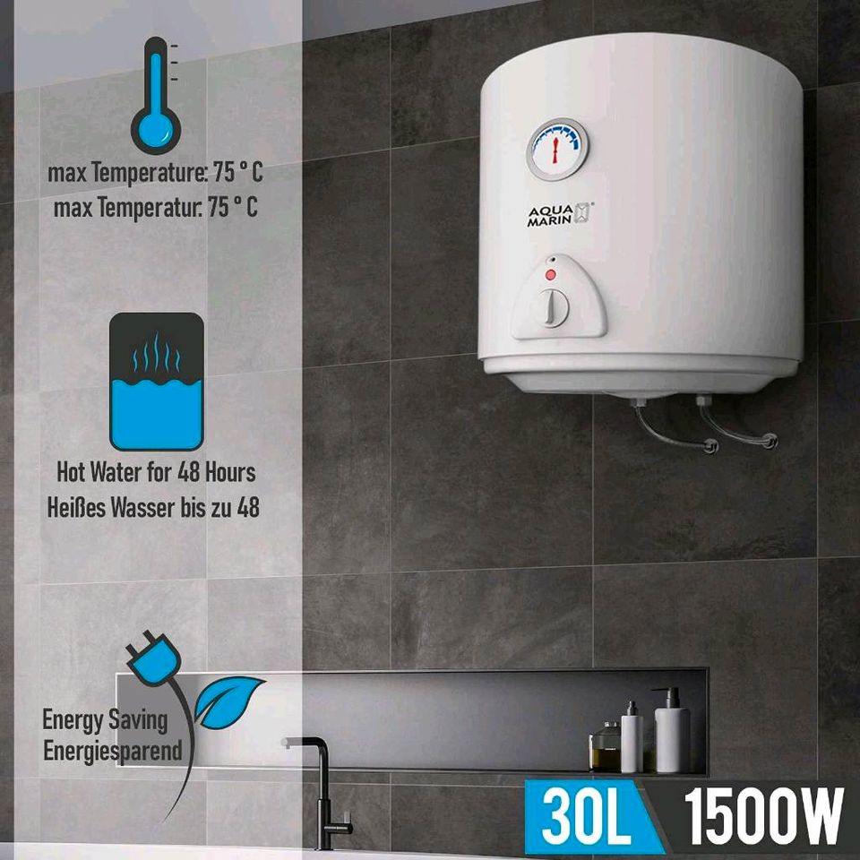 Aquamarin Warmwasserspeicher 30 l neu ungeöffnet in Rottach-Egern