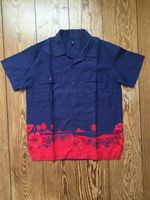 Psychedelic Hippie Jungle Shirt Tropical Rot/Blau Hamburg-Nord - Hamburg Winterhude Vorschau