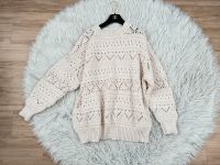 grobstrick oversize sweater pullover Strickpulli Muster loch cut Düsseldorf - Pempelfort Vorschau